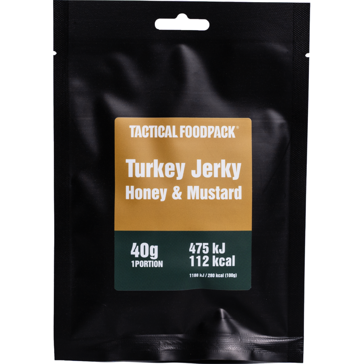 Tactical Food Pack Turkey Jerky Honey and Mustard (1 VPE = 10 Snacks)